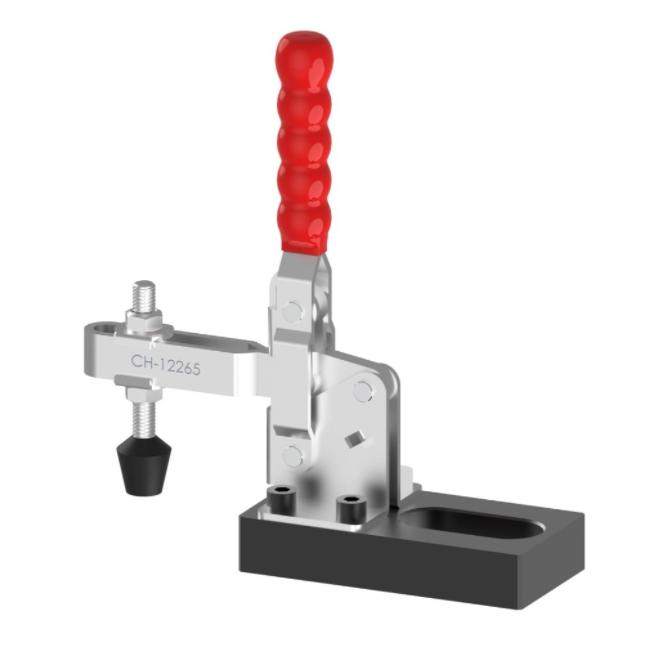 Vertical Toggle Clamp with universal stop